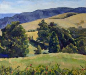 Oil painting Australian Landscape